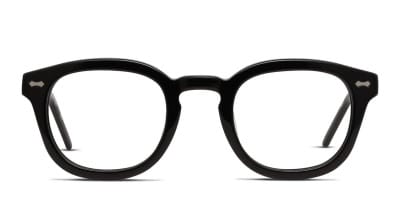 Ottoto Tube Shiny Black Eyeglasses | Includes FREE Rx Lenses