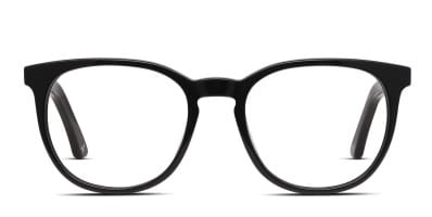 Ottoto Metropolitano Shiny Black Eyeglasses | Includes FREE