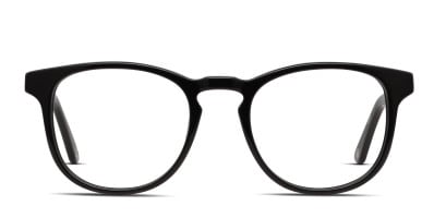 Amelia E. Twilight Shiny Black Prescription Eyeglasses