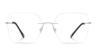Stewart Silver Eyeglasses | Includes FREE Rx Lenses