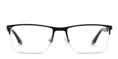 メガネ Burberry BRUNEL Semi-Rimless Matte Black l BE1344 BE1344 BRUNEL Eyeglasses - Burberry Authorized Retailer