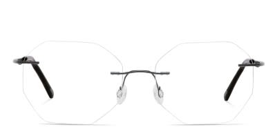 Yoji Samus Black Eyeglasses | Includes FREE Rx Lenses