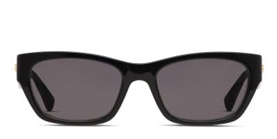 Gucci GG0044SA Shiny Black Prescription Sunglasses