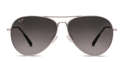Oakley OO4079 Feedback silver frame with PRIZM grey gradient lenses. Lenses provide 100 UV protection