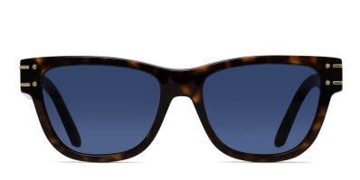 Saint Laurent SL 276 Mica Tortoise, Blue Prescription Sunglasses