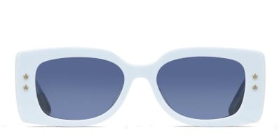 Celine CL40197U White Frame Sunglasses 54 18 145mm with Case Celine CL40197U Yellow Logo Sunglasses – Designer Daydream main image 2