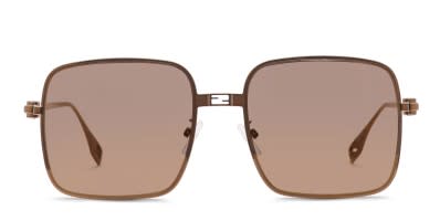 Jimmy Choo LILI/S gold frame with lenses. Lenses provide 100% UV
