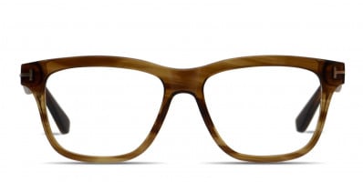 Tom Ford TF5398 Brown Eyeglasses | Includes FREE Rx Lenses