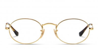 Ray-Ban 6547 Oval Gaze Silver Prescription Glasses
