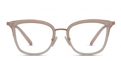 Muse Francesca Clear Beige/Gold Eyeglasses | Includes FREE Rx Lenses