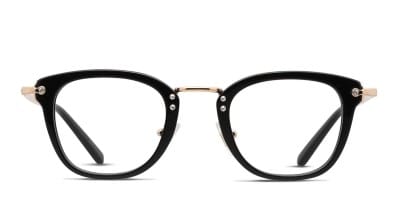 Saint Laurent SL130 Combi Black/Silver Eyeglasses | Includes FREE