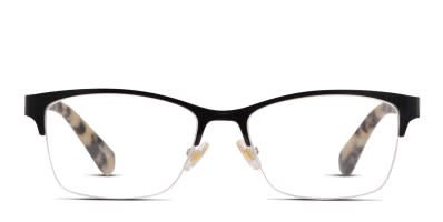 Kate Spade Brieana Black/Gold Eyeglasses | Includes FREE Rx
