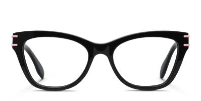 アレキサンダーマックイーン メガネ フレーム AM0435O-002 The Alexander McQueen AM0435O is a bold cat-eye frame that
