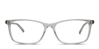 Gucci GG0737O Gray, Clear Prescription Eyeglasses