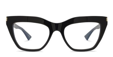 Yohji Yamamoto Look 003 Gray, Black Prescription Eyeglasses