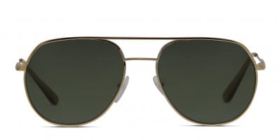 Prada PR 51SS Black w Gold Prescription Sunglasses