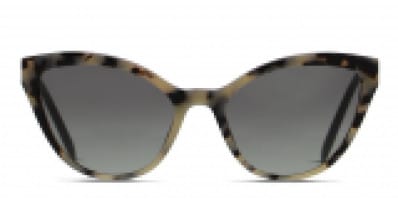 MIさま専用 Miu Miu MU 02YS Shiny Black, Gold Prescription Sunglasses