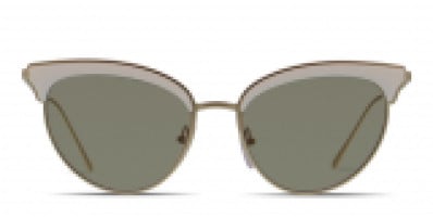 Prada PR 07US Black Gray Gold Sunglasses