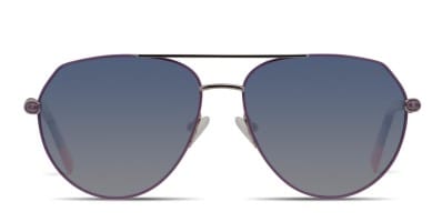 Lacoste L185S blue frame with blue flash lenses. Lenses  display picture 1
