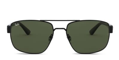 Ray-Ban 3549 Black Prescription Sunglasses - 50% Off Lenses