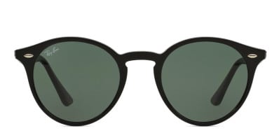 【正規品質保証】 with frame black (A) RB2180F Ray-Ban dark lenses green 小物