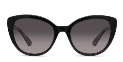 Jimmy Choo Amira/G/S black frame with gradient smoke lenses
