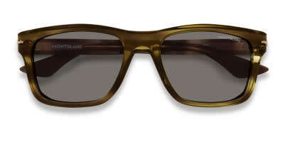 Mont Blanc MB0383S Tortoise Prescription Sunglasses