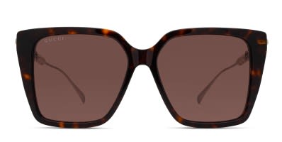 Gucci GG1979SK Tortoise, Purple Prescription Sunglasses