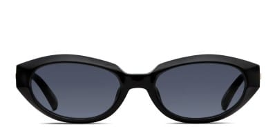 Le Specs Halcyon Shiny Black Prescription Sunglasses display picture 1