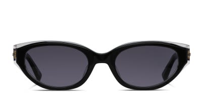 Balenciaga BB0049S Shiny Black Prescription Sunglasses