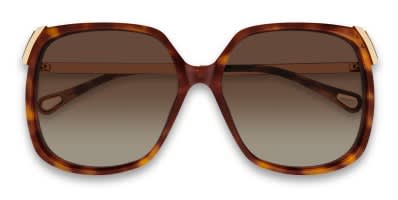 The Chloé CH0236S is a stylishly oversized sunglasses frame with