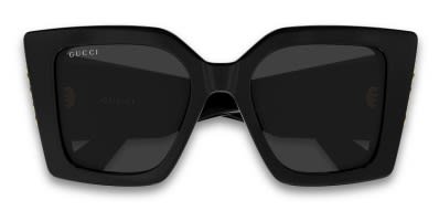 Gucci GG1866SK Shiny Black Prescription Sunglasses