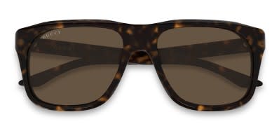 The Gucci GG0748S is a full-rim sunglasses frame with easy wear