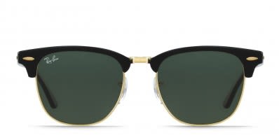 Ray Ban RJ9116S Junior New Clubmaster Kids Black Gold Prescription Sunglasses