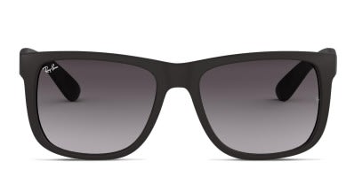 Ray-Ban RB4147 Boyfriend Black/Brown Sunglasses
