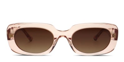 Florence by Mills 5013 Beige, Clear Prescription Sunglasses