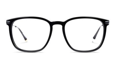 Yohji Yamamoto Label 22 Shiny Black Prescription Eyeglasses