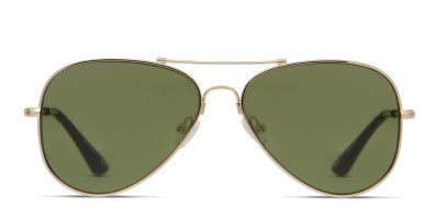 Polaroid PLD 6057/S Gray/Gold/Green Prescription Sunglasses display picture 1