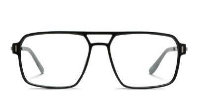 Ottoto Vertex Matte Black Prescription Eyeglasses