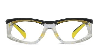 Pentax ZT55 Clear/Orange/Gray Eyeglasses | Includes FREE Rx Lenses