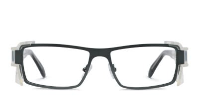 Lupo 5581 Black w/Silver Prescription Eyeglasses From $114