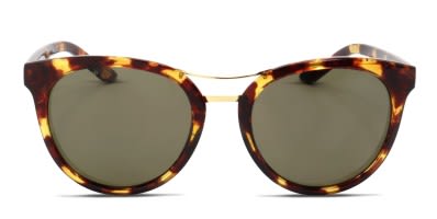 Gucci GG0586S Tortoise/Gold Prescription Sunglasses