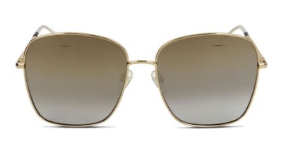 Gucci GG0362S Gold w Brown Prescription Sunglasses 50 Off Lenses