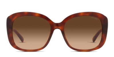 Coach HC8158 Tortoise w Brown Prescription Sunglasses 50 Off Lenses