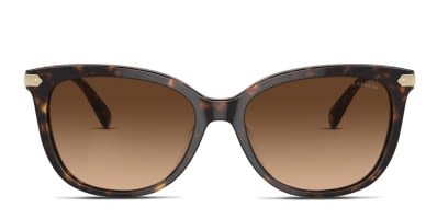 Coach HC8207 Tortoise Brown Prescription Sunglasses 50 Off Lenses