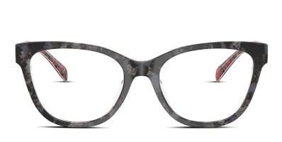 Moschino MOS582 Black, White, Tortoise Prescription Eyeglasses