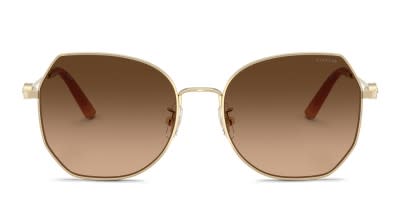 サングラス ^ONE BRILLIANT^ DonaldOB475Brown Donald-OB475-Brown CLUBMASTER OVERSIZED Sunglasses in Havana and Polarized