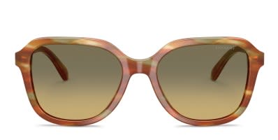 Coach HC7135 gold, brown frame with light brown grey gradient