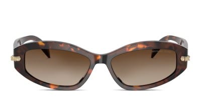 Swarovski Sunglasses SK6021 10023B Dark Tortoise Cat Eye Brown Lenses 53-19-140 Swarovski SK6021 Tortoise Prescription Sunglasses main image 4