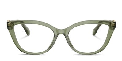 Michael Kors MK4165U Garzeno green , clear frame